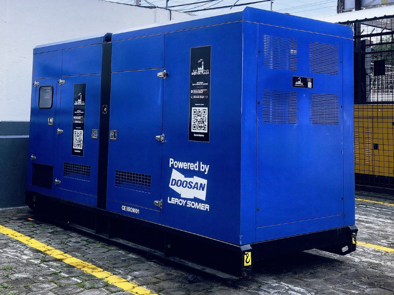 Alquiler grupo electrógeno 75 KVA