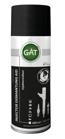 GAT Injector Dismantling Aid 400 ml, auxiliar en aerosol para el desmontaje de inyectores en motores diésel y gasolina