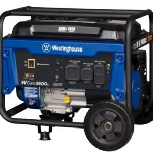 WESTINGHOUSE - GENERADOR PORTÁTIL DE 6500W (GASOLINA) /5800W (PROPANO)